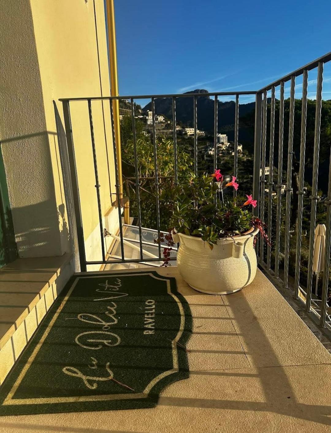 La Dolce Vita Ravello - Two Bedroom Apt With Sea View Terrace Екстер'єр фото